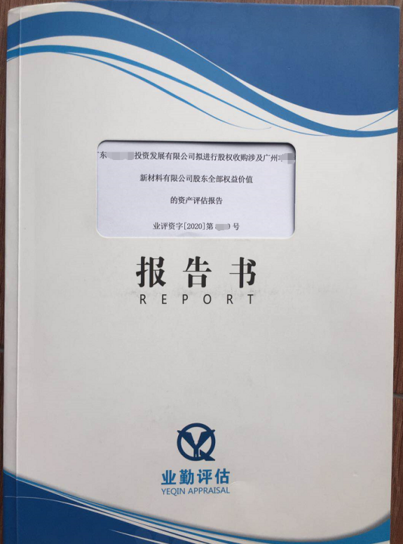 企业股权价值评估报告