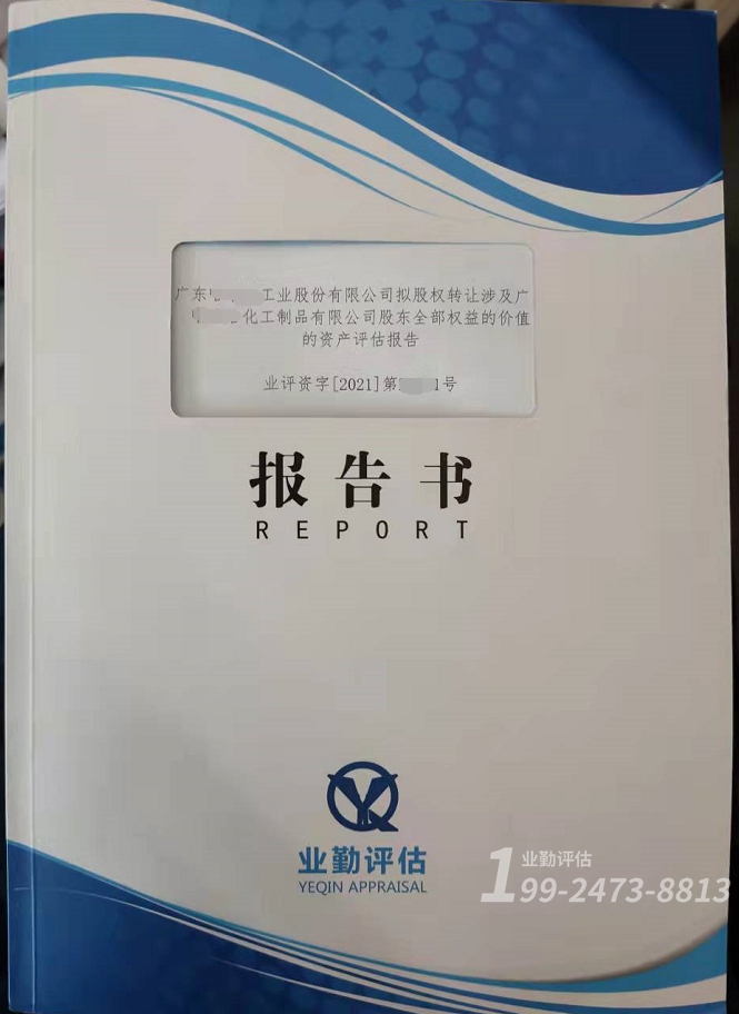 企业价值评估报告