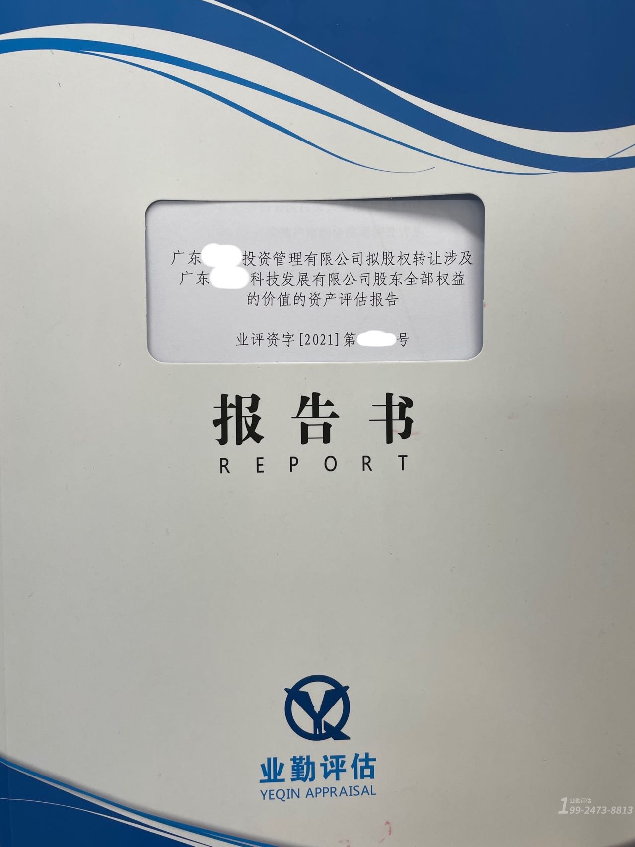 企业价值评估报告